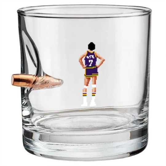 Discover Pete Maravich Pixel - Pete Maravich - Bullet Whiskey Glasses