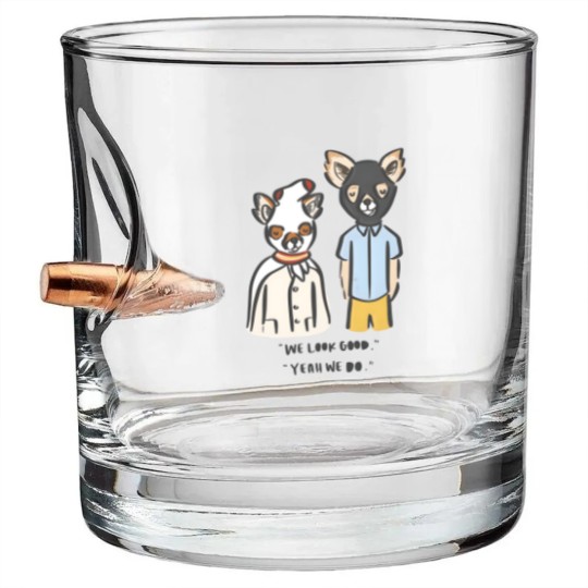 Discover Fantastics Mr. Fox - Ash and Kristofferson Bullet Whiskey Glasses