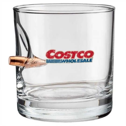 Discover Costco Wholesale 1997 Black Bullet Whiskey Glasses Bullet Whiskey Glasses