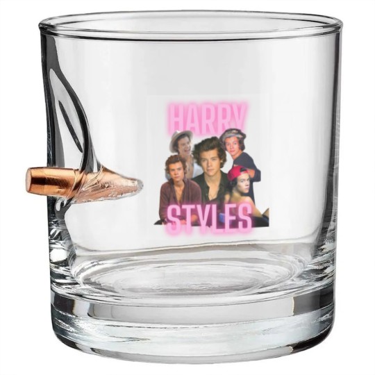 Discover Harry Bullet Whiskey Glasses - Retro Harry Fan Merch, Iconic 1D Era