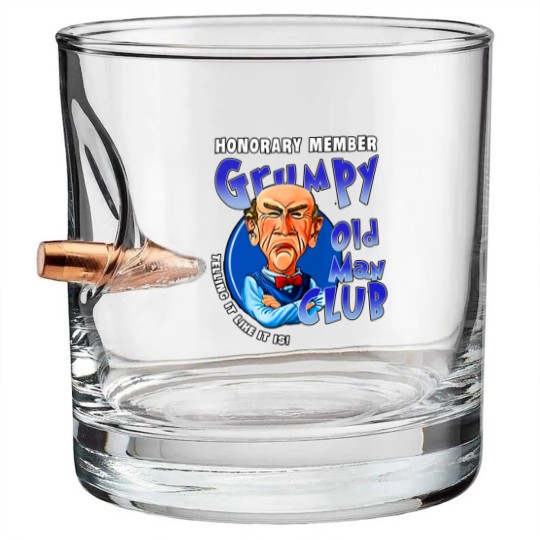 Discover Je.ff Dunham Memes Gru.mpy Old Man Club Bullet Whiskey Glasses