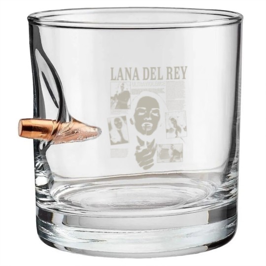 Discover Lana Del Rey Vintage-Bullet Whiskey Glasses