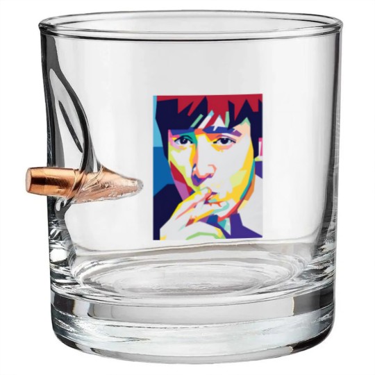 Discover J Lennon in pop art - J Lennon - Bullet Whiskey Glasses