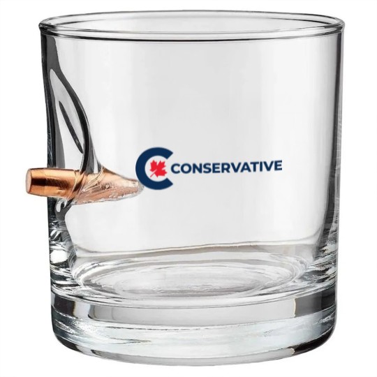 Discover Conservative Party of Canada Bullet Whiskey Glasses
