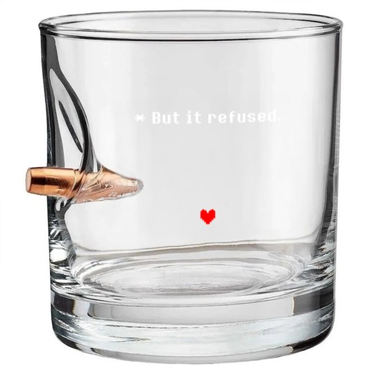 Discover Undertale - But it refused - Undertale - Bullet Whiskey Glasses
