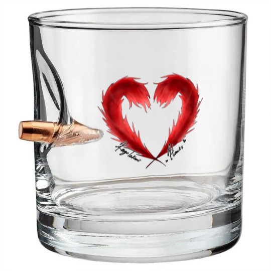 Discover Keigo Takami (Hawks) Heart - Hero Anime - Bullet Whiskey Glasses