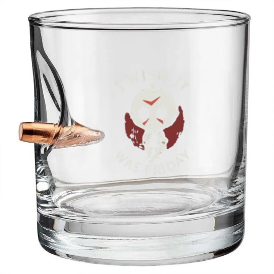 Discover I Wish it was Friday Bullet Whiskey Glasses