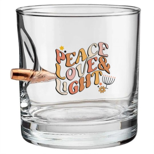 Discover Hanukkah Bullet Whiskey Glasses Happy Hannukah Bullet Whiskey Glasses
