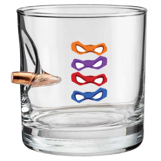 Discover Teenage Mutant Ninja Turtles Bullet Whiskey Glasses