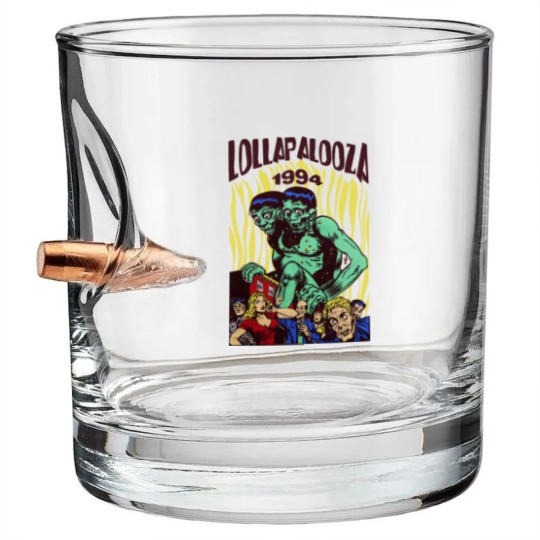 Discover Vintage 1994 Lollapalooza Tour Bullet Whiskey Glasses