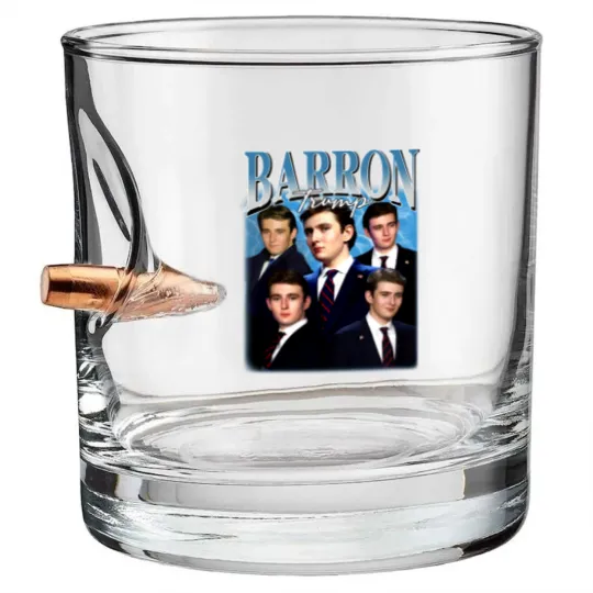 Discover Barron Trump Bootleg Bullet Whiskey Glasses, Barron Trump Bullet Whiskey Glasses, Barron Trump Fan