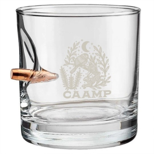 Discover caamp 2 Bullet Whiskey Glasses
