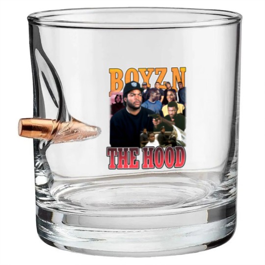 Discover Boyz n the Hood Ice Cube Rap Bullet Whiskey Glasses Movie Vintage Style Bullet Whiskey Glasses NWA Bullet Whiskey Glasses