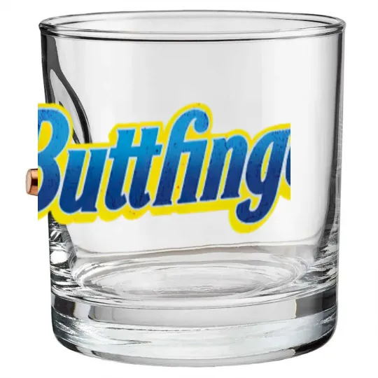 Discover Butterfingerer Adult Funny Bullet Whiskey Glasses, Butterfinger Parody Bullet Whiskey Glasses
