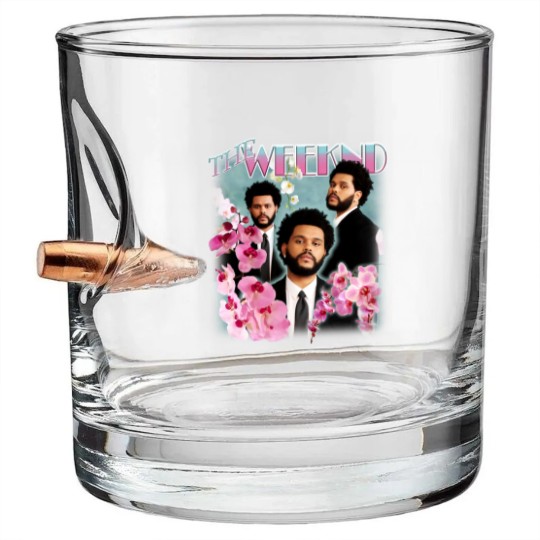 Discover Weeknd Vintage Style Rap Bullet Whiskey Glasses