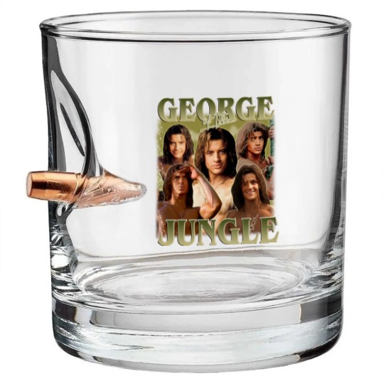Discover George Of The Jungle Bullet Whiskey Glasses | Vintage George Of The Jungle Bullet Whiskey Glasses