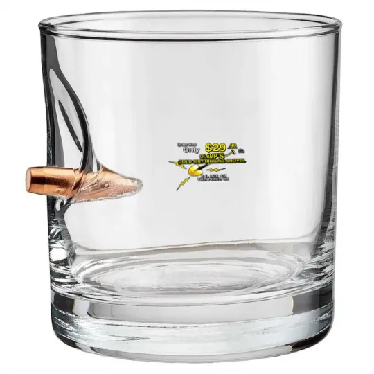 Discover DR. AMP'S GOLD SHIT-DIGGING SHOVEL - Twin Peaks - Bullet Whiskey Glasses