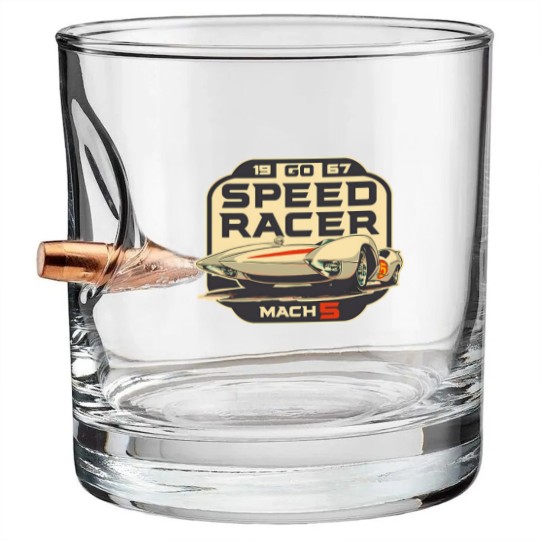 Discover Speed Racer Bullet Whiskey Glasses