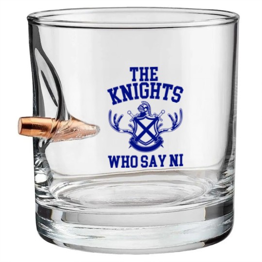 Discover The Knights Who Say Ni Monty Python The Holy Grail Bullet Whiskey Glasses