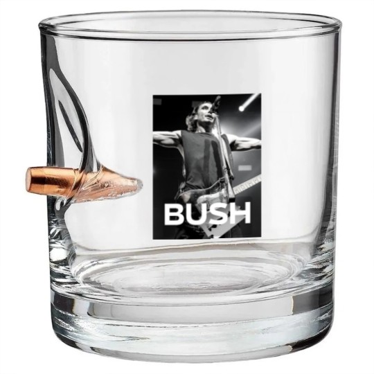 Discover BUSH ROCK BAND Tour - Bush Fan Edition - Nostalgic 90s Bullet Whiskey Glasses