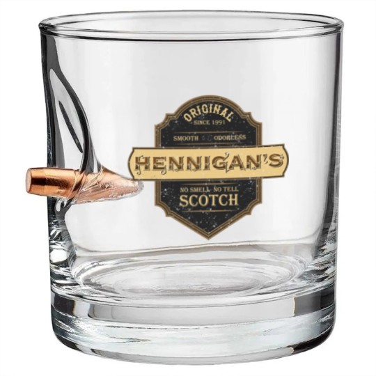 Discover Seinfeld Hennigan's Scotch Seinfeld Bullet Whiskey Glasses