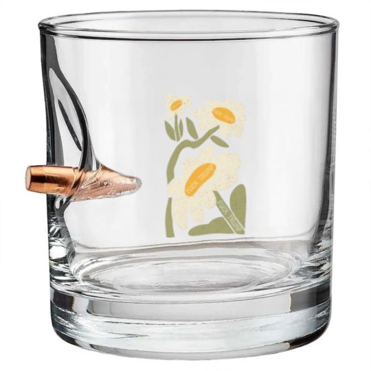 Discover Subtle Anti Trump Bullet Whiskey Glasses, Subtle Anti MAGA Bullet Whiskey Glasses