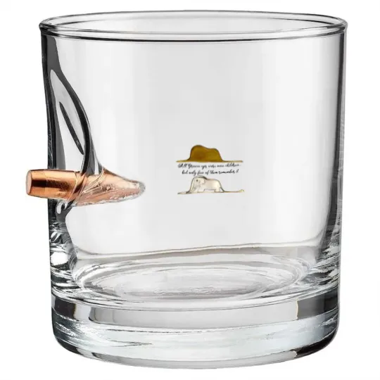 Discover Le Petit Prince Bullet Whiskey Glasses, Little Prince Bullet Whiskey Glasses, Boa Elephant or Hat Bullet Whiskey Glasses, Prince and Fox Bullet Whiskey Glasses