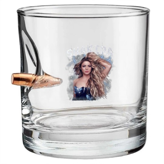 Discover 2024 Shakira Tour Bullet Whiskey Glasses, Las Mujeres Ya No Lloran World Tour Bullet Whiskey Glasses