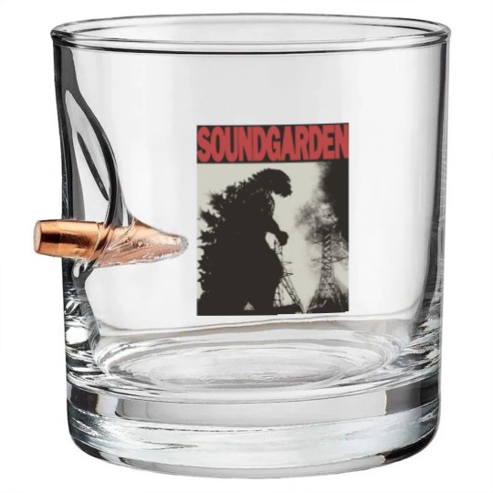 Discover Vintage Soundgarden Bullet Whiskey Glasses - Rock Music Bullet Whiskey Glasses - Chris Cornell