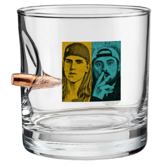 Discover Jay and Silent Bob. - Jay And Silent Bob - Bullet Whiskey Glasses