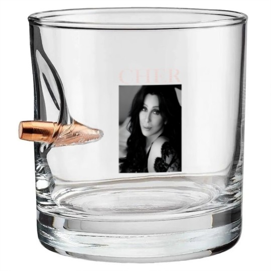 Discover Women Cher's Gifts Music Everyone Bullet Whiskey Glasses