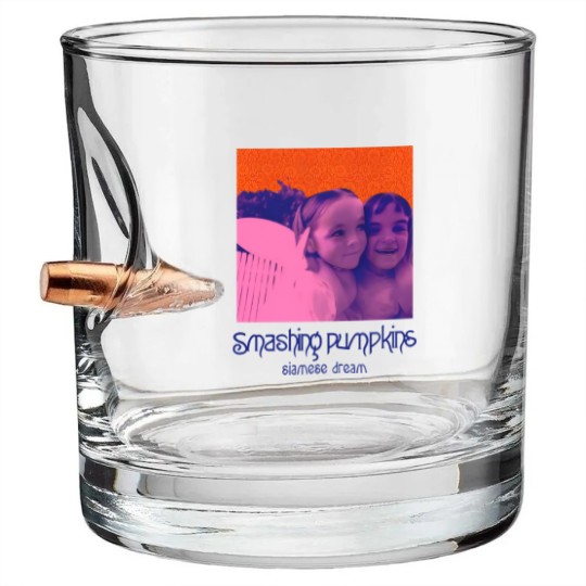 Discover SMASHING PUMPKINS Siamese Dream Band Bullet Whiskey Glasses