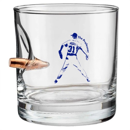 Discover Greg Maddux The Professor Bullet Whiskey Glasses