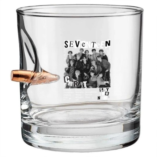 Discover Vintage Seventeen Bullet Whiskey Glasses. Seventeen Album Bullet Whiskey Glasses