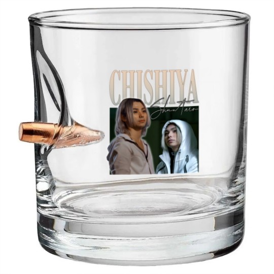 Discover Chishiya Bullet Whiskey Glasses, Gifts for Fan