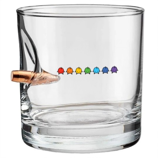 Discover Rainbow Junimo Stardew Valley - Stardew Valley - Bullet Whiskey Glasses