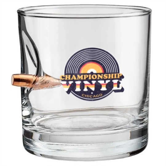 Discover Championship Vinyl Bullet Whiskey Glasses