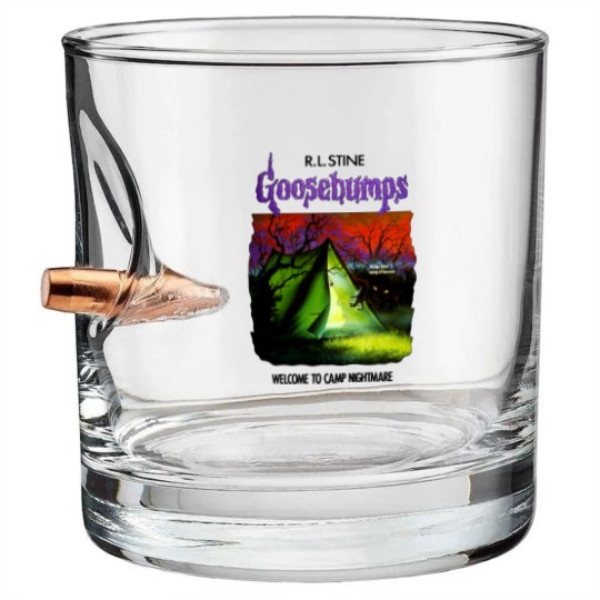 Discover Goosebumps - Welcome to Camp Nightmare  Bullet Whiskey Glasses