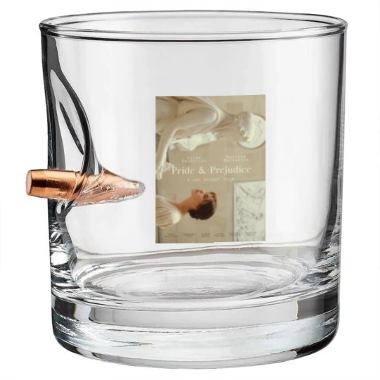 Discover Pride and Prejudice artwork Bullet Whiskey Glasses