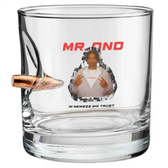 Discover Nemzzz - In Nemzzz We Trust Bullet Whiskey Glasses for men, women and kids for all parties and informal occasions