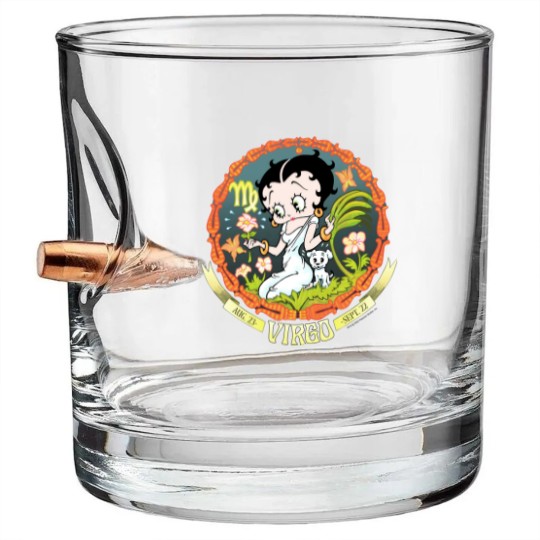 Discover Virgo - Betty Boop Zodiac Bullet Whiskey Glasses
