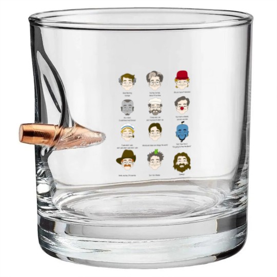 Discover A Tribute to Robin Williams - Robin Williams - Bullet Whiskey Glasses