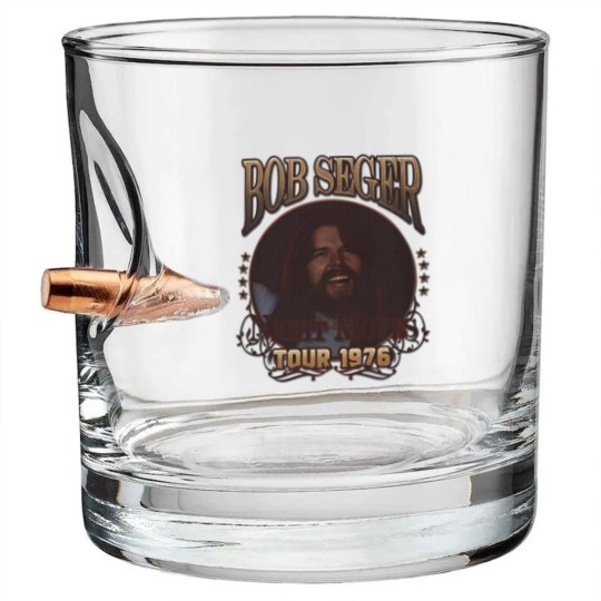 Discover Bob Seger Vintage Bullet Whiskey Glasses