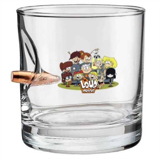 Discover The Loud House Bullet Whiskey Glasses
