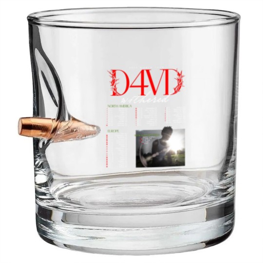 Discover D4VD Withered 2025 World Tour Dates Bullet Whiskey Glasses
