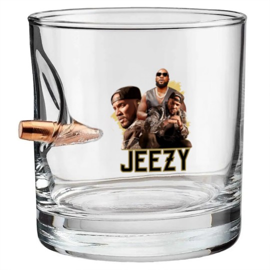 Discover Jeezy Bullet Whiskey Glasses, Young Jeezy Snowman Bullet Whiskey Glasses