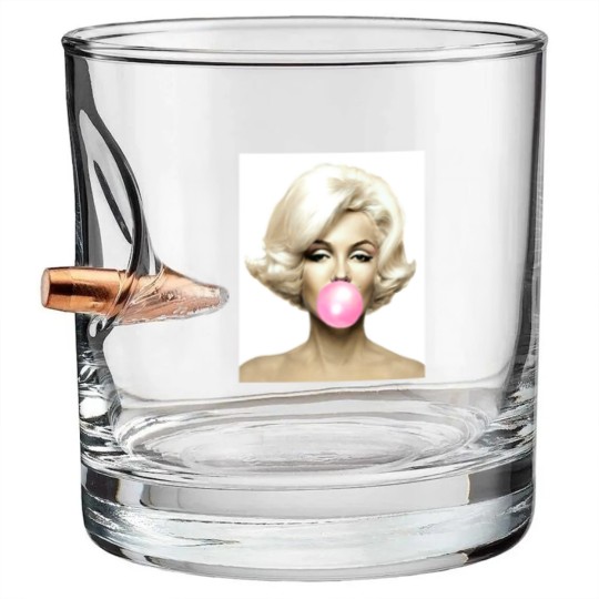 Discover Pink Marilyn Monroe Bubble Gum Bullet Whiskey Glasses Bullet Whiskey Glasses