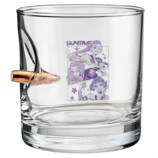 Discover Kpop Demon Hunters Bullet Whiskey Glasses, Huntrix Bullet Whiskey Glasses