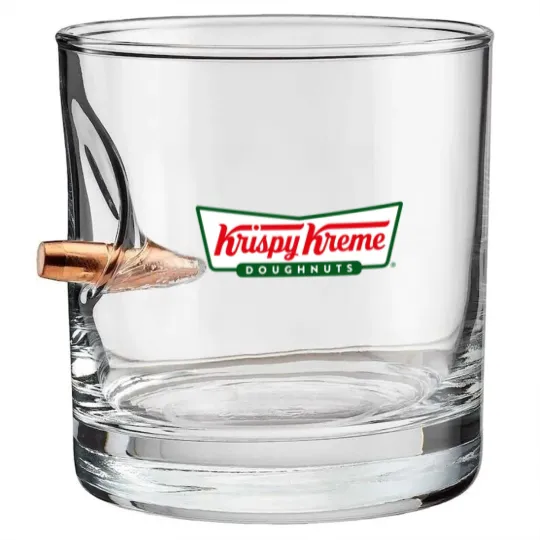 Discover krispy-kreme fast food Bullet Whiskey Glasses