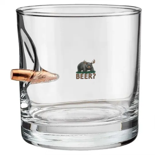 Discover Bear Deer Beer - Beer - Bullet Whiskey Glasses